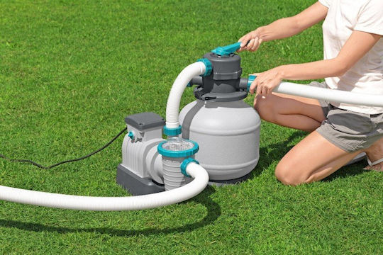 Bestway Single-Phase Pool Water Pump Filter With Maximum Supply 8327 Lt/h