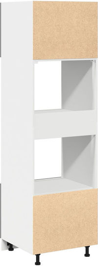 Küchensäule Μαύρη Δρυός 60x60x207cm