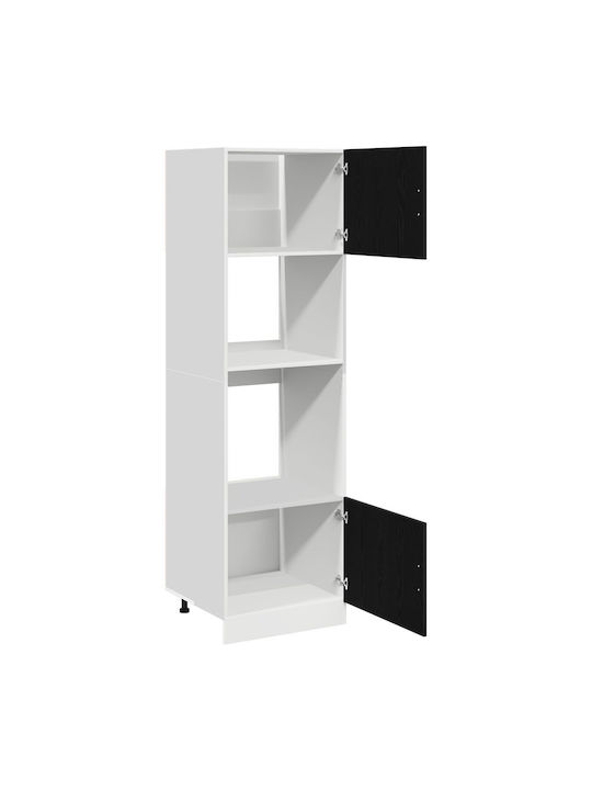 Кухненска Колона Black Oak 60x60x207бр