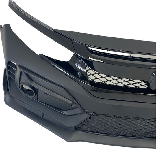 Bumper Car Front Design Compatible with Honda Civic 2016-2021
