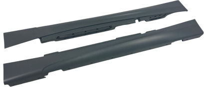Door Sill Car Sideways Spoiler for BMW E87 (2004+) Compatible with BMW E87 / Series 1 / E81