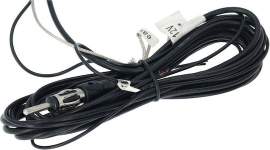 Carpoint Antenă Auto Intern Parbriz 34cm cu LED-uri în Culoare Negru