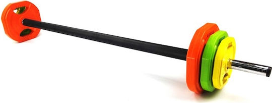MDS Ίσια Μπάρα Φ28mm Μήκους 120cm χωρίς Κολάρα