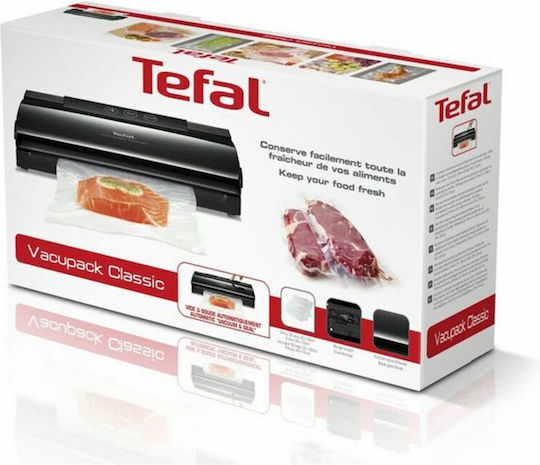 Tefal Vacuum Sealer External with Maximum Sealing Length 310mm Automatic Vacupack Classic