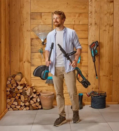 Gardena PowerTrim 30 Brush Cutter Shoulder / Hand Battery