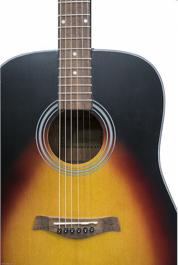 Flight Ακουστική Κιθάρα Cutaway Spruce / Sunburst