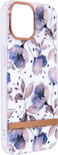 TelForceOne Ultra Trendy Back Cover Silicone / Plastic Blue (iPhone 16)