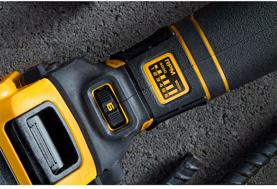 DEWALT DCG416VSN Τροχός 125mm Μπαταρίας Brushless με Ρύθμιση Στροφών 18V Solo
