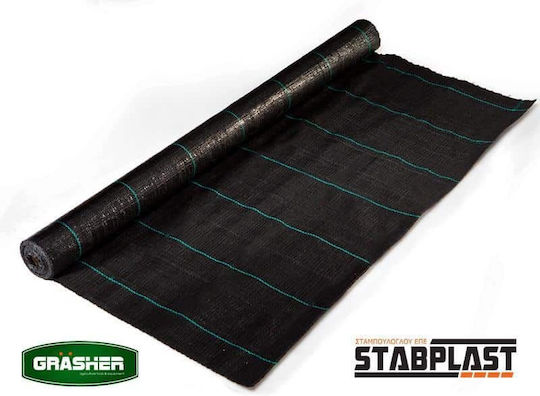 Grasher 100987 Ground Cover Fabric 95gr/m² 1x50m Black