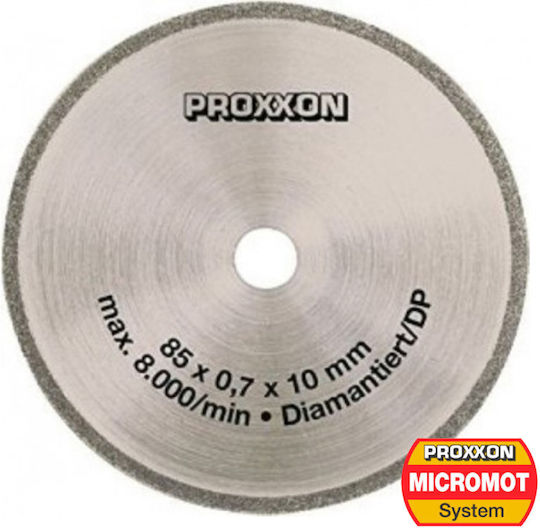 Proxxon Lamă cu acoperire de diamant Disc de șlefuire Materiale de construcție 85mm
