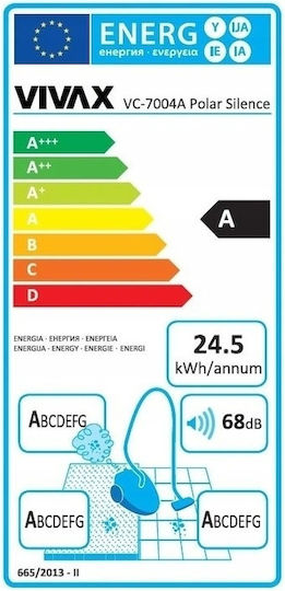 Vivax VC-7004A Прахосмукачка 700W С торба 3лт Бял