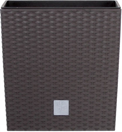 Prosperplast Rato Set 2 Ghivece Plastice Maro
