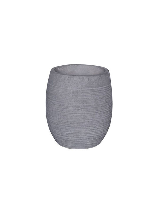 Woodwell Γλάστρα Τσιμεντένια Light Grey Wash 48x48x52εκ.
