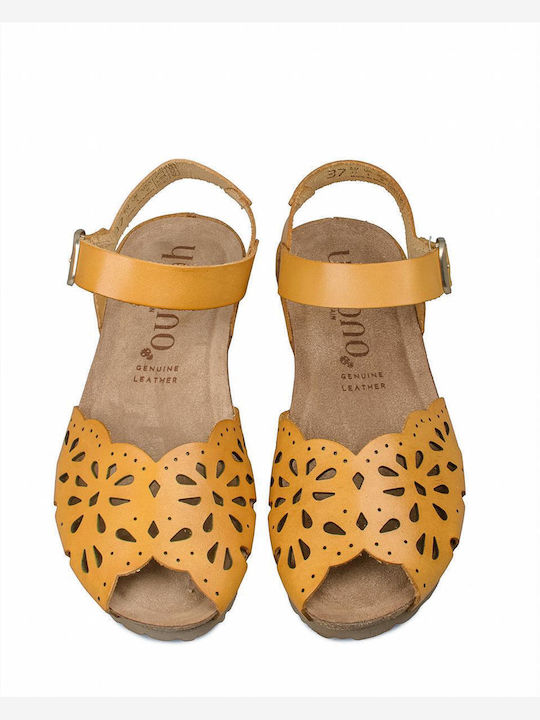 Women's Platform Shoes Yellow