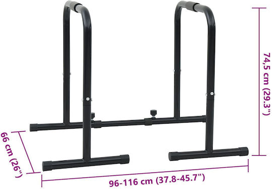 vidaXL Push-Up-Griffe Set 2 Stück