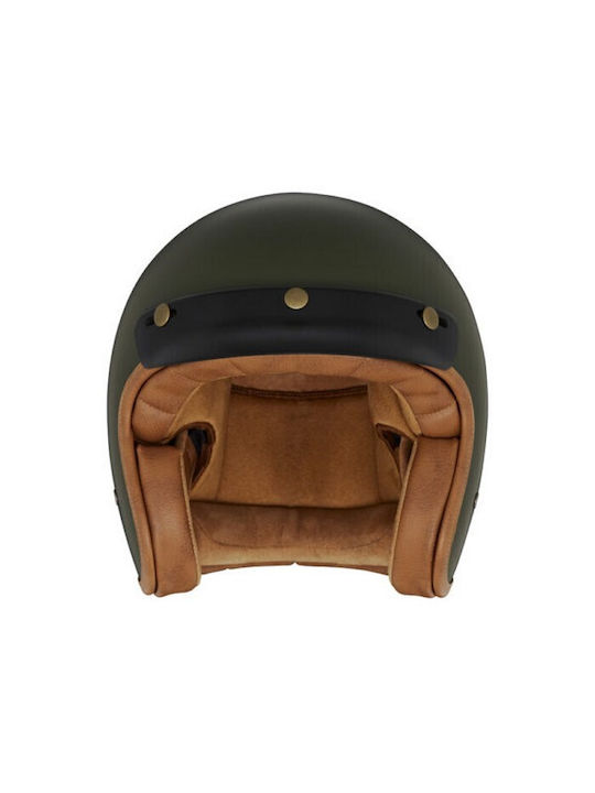 Nox Nox N243 Chaki Mat Motorradhelm Jet ECE 22.06 1050gr