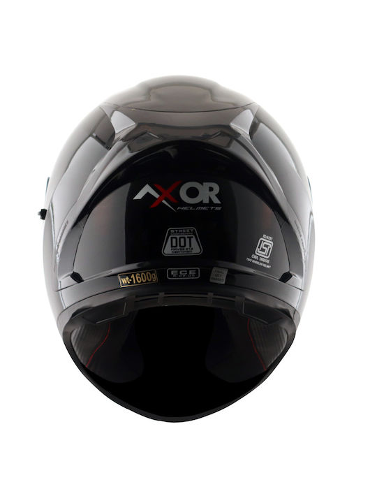 Axor Street Мотоциклетна каска Full Face ECE 22.06 1600гр с Sunvisor