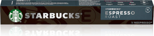 Starbucks Κάψουλες Espresso Roast Roast Συμβατές με Μηχανή Nespresso 10caps