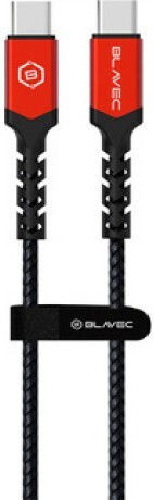 Blavec Raptor Braided USB 2.0 Cable USB-C male - USB-C 100W PD Μαύρο 2m