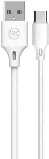 WK WDC-092 Cablu USB 2.0 USB-C Masculin - USB-A Negru 1m