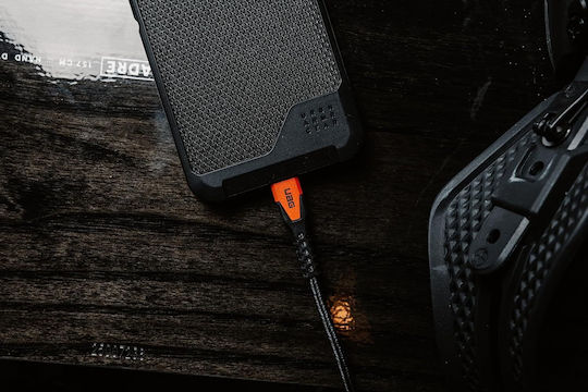 UAG USB 2.0 Kabel USB-C männlich - USB-C 60W PD Orange 1,5m
