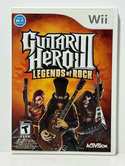 Guitar Hero III: Legends of Rock Wii Game (Used)