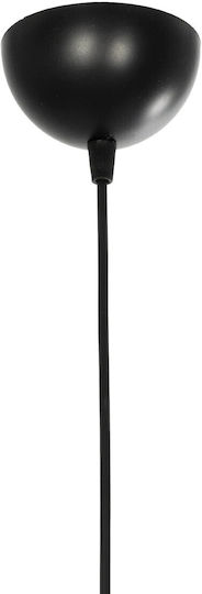 GloboStar Radiaro Pendant Light Black Grid with Socket E27 28x28x70cm