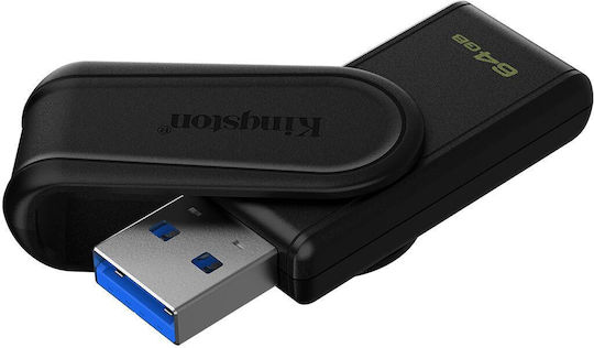 Kingston Datatraveler 64ГБ USB 3.2 Стик Сив