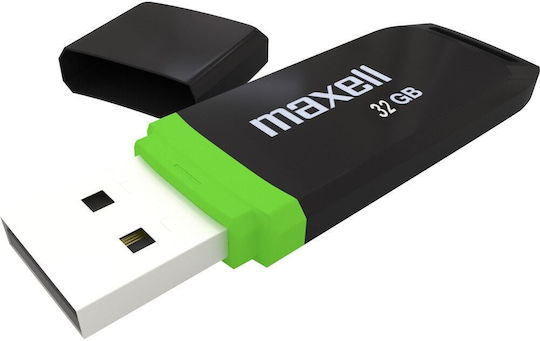Maxell Speedboat 32GB USB 2.0 Stick Schwarz