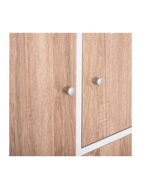 Floor Cabinet Sonama Oak-white 80x39.5x99.5cm