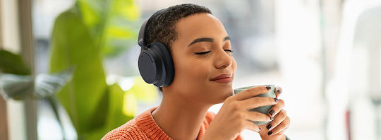 JVC HA-S95N Безжични / Жични Over Ear Слушалки с 50 часа Работа Черни
