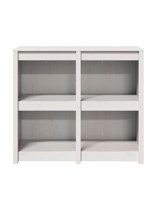Bodenstehender Schrank Θερμό Λευκό 106x55x92cm
