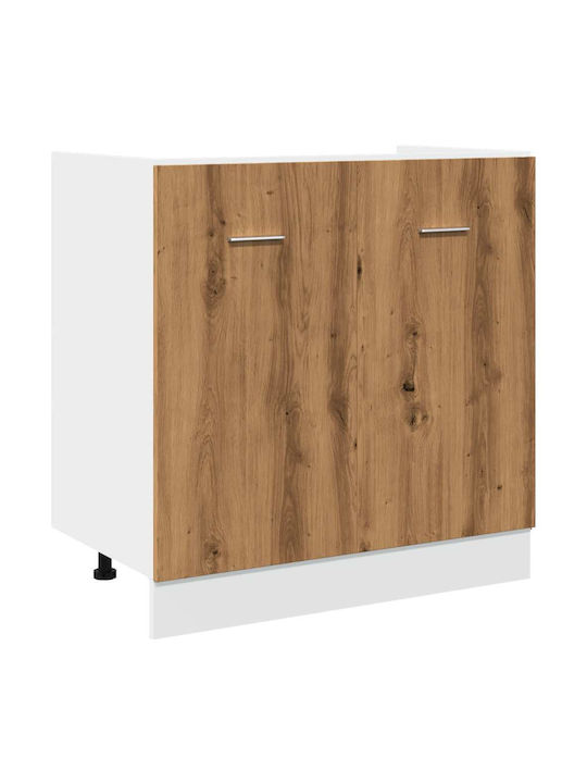 Base Sink Cabinet Artisan Oak Manufactured Wood Artisan Oak 856078