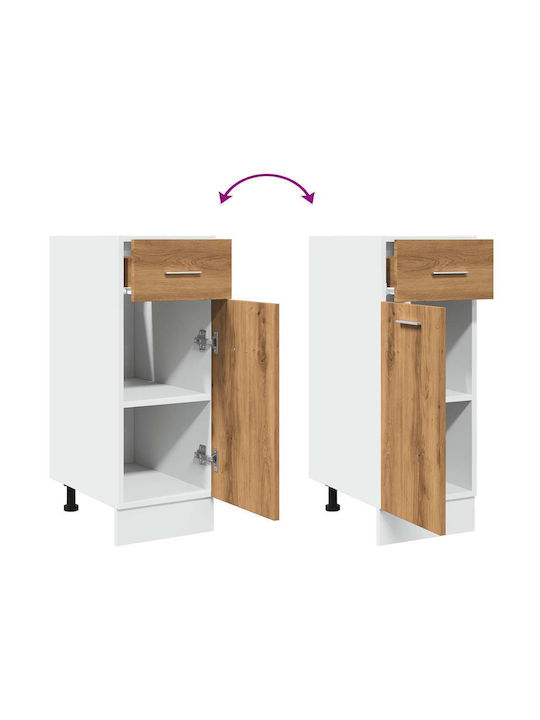Schubladen-Unterschrank Kunst-Eiche Holzwerkstoff Kunst-Eiche 856081