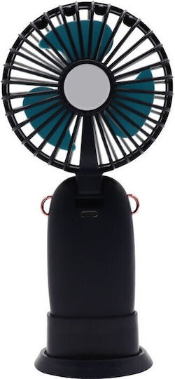 Primo Prmf-80697 Ventilator De Mână USB Negru