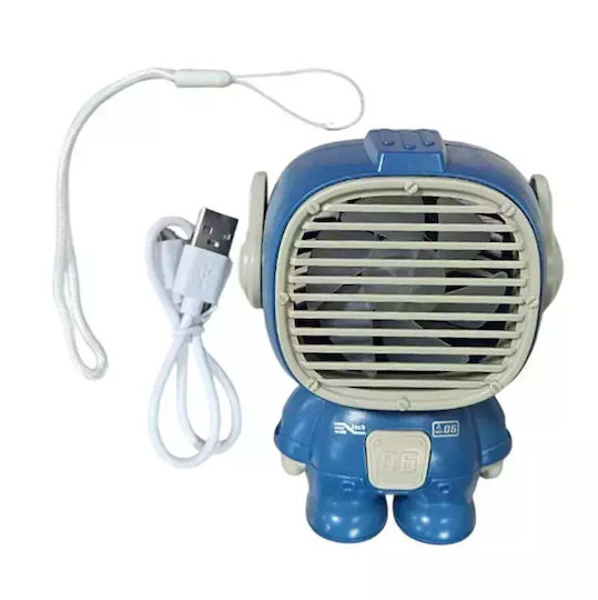 Andowl Ventilator USB Albastru Q-FS100