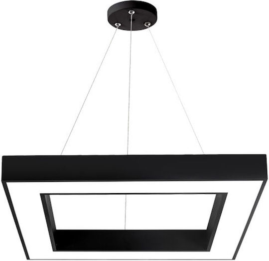 Braytron Hängelampe Schwarz 45x45cm.