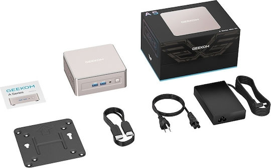 GEEKOM A5 Mini PC (Ryzen 7 5825U/16GB DDR4/512GB SSD/W11 Pro)