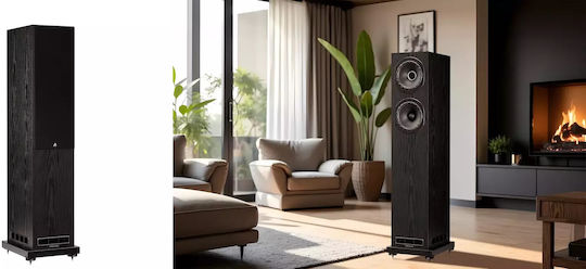 Fyne Audio F501E Ηχείο Hi-Fi Δαπέδου 150W Π25xΒ29.4xΥ98.4εκ. Μαύρο
