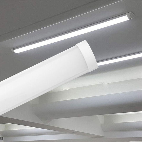 Braytron LED Γραμμικό Φωτιστικό Οροφής 18W Φυσικό Λευκό 60εκ.