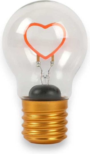 I-Total Dekorative Lampe Herz Rosa