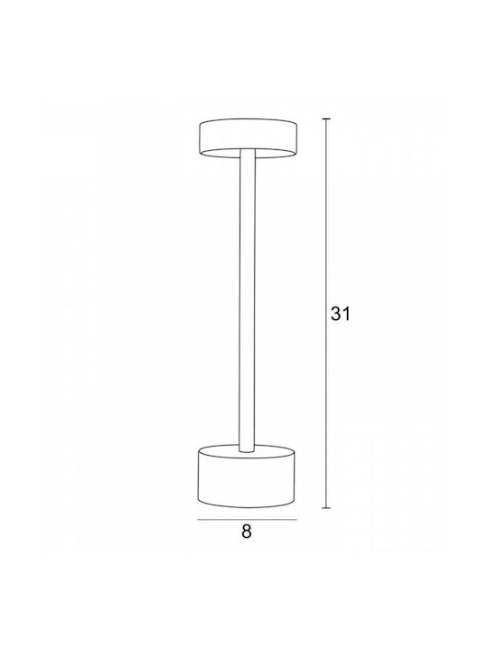 ArkoLight Dekorative Lampe Schwarz