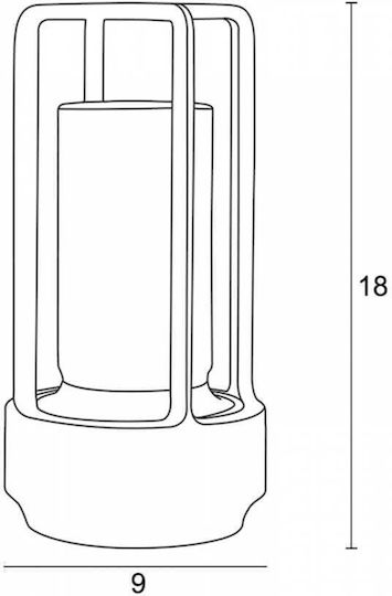 ArkoLight Dekorative Lampe Gold