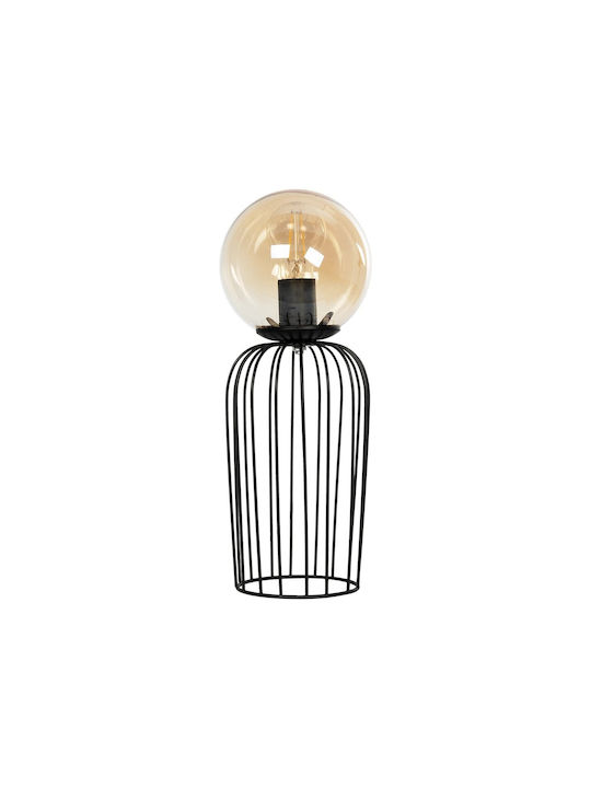 GloboStar Decorative Lamp with Socket for Bulb E27 Black