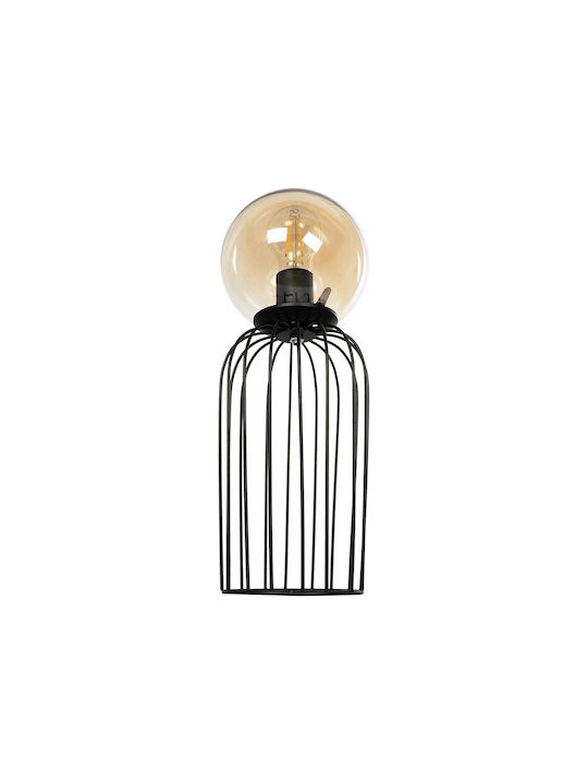 GloboStar Decorative Lamp with Socket for Bulb E27 Black