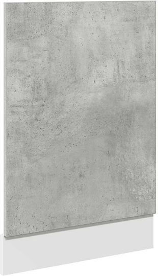 Spülbeckenschrank Grey Concrete 305x46x141.5cm