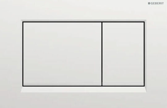Geberit Sigma 30 Flush Plate Dual Flush Mat