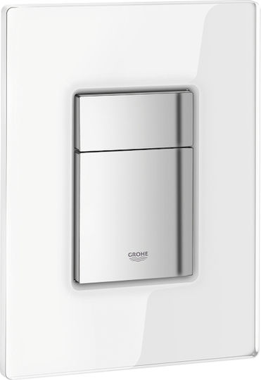 Grohe Skate Cosmopolitan Πλακέτα για Καζανάκια Διπλής Λειτουργίας Velvet Black