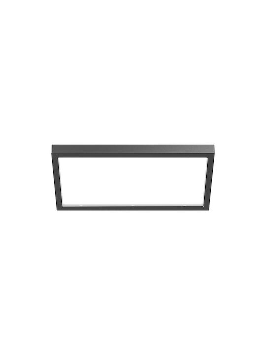 Braytron Επιτοίχιο Εξωτερικό Φωτιστικό LED IP65 20W με Ρυθμιζόμενο Λευκό Φως 26.8x13.2x8.7εκ.