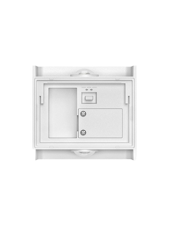 Braytron Επιτοίχιο Εξωτερικό Σποτ LED IP65 2W με Ρυθμιζόμενο Λευκό Φως 11x10x4.1εκ.